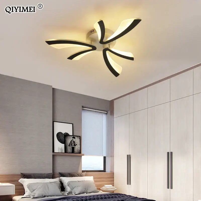 Black Cream Ceiling Light