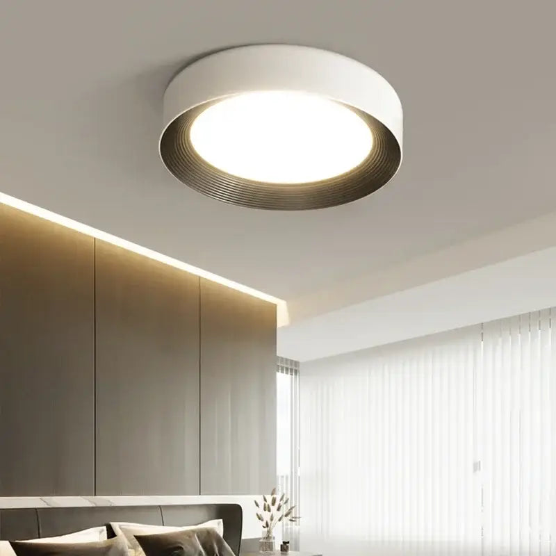 Gold Ring Ironware Acrylic Ceiling Light