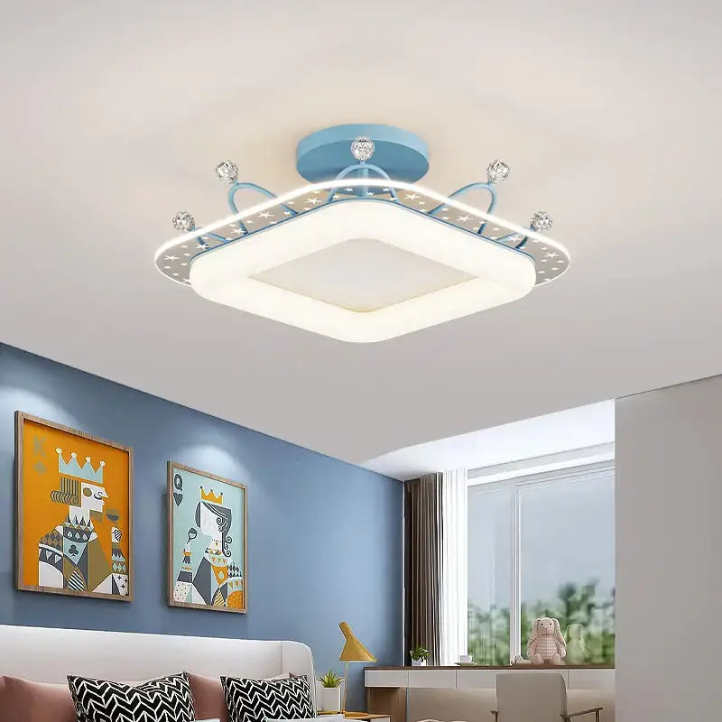 Gold Square LED Ceiling Light