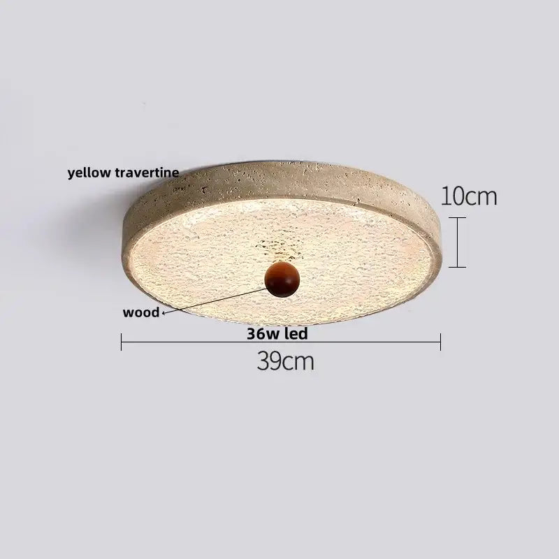 White Stone LED Ceiling