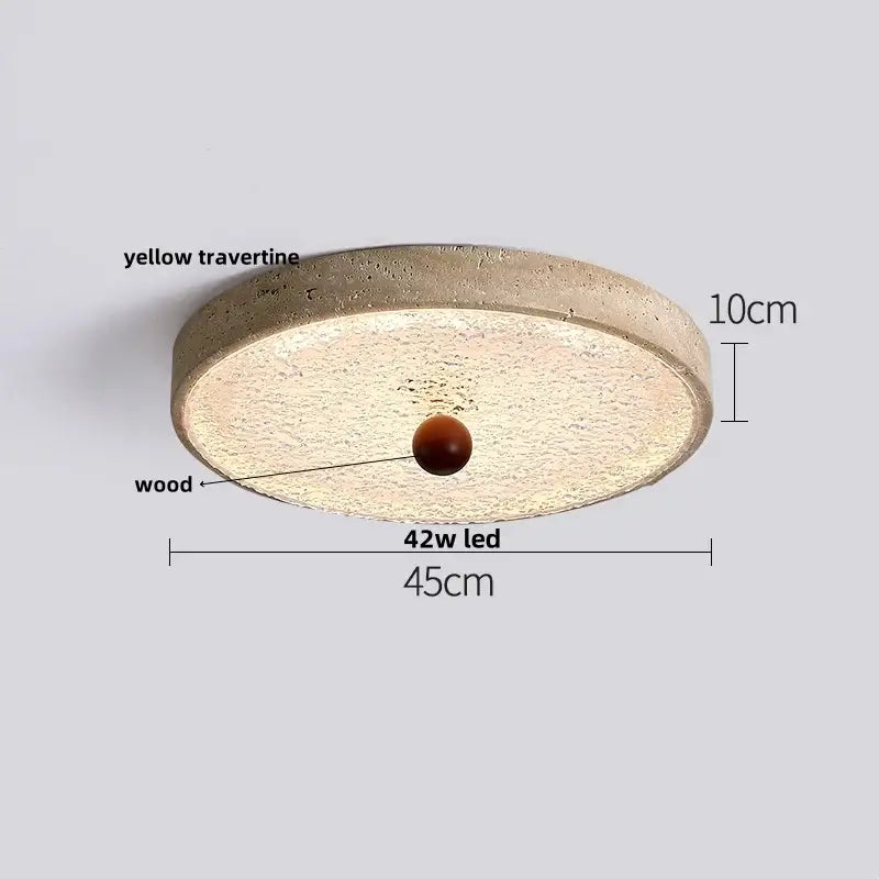 White Stone LED Ceiling