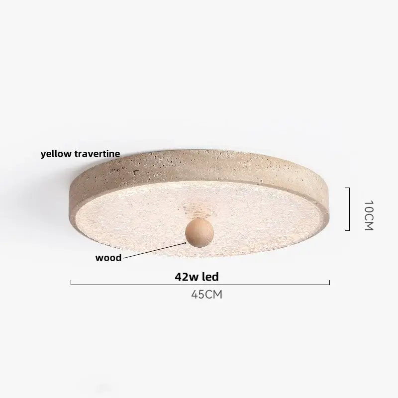 White Stone LED Ceiling