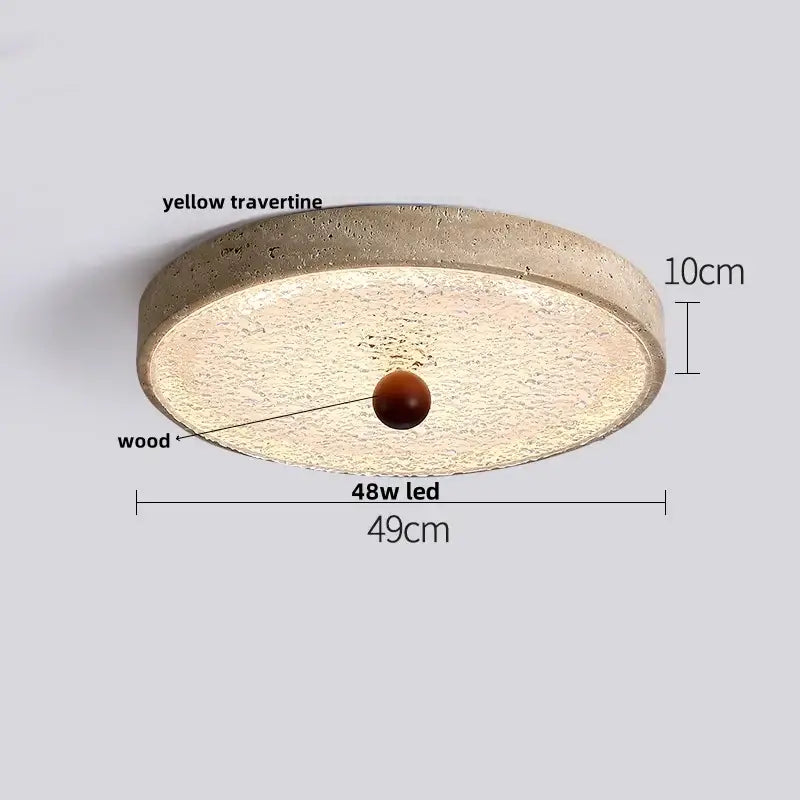 White Stone LED Ceiling