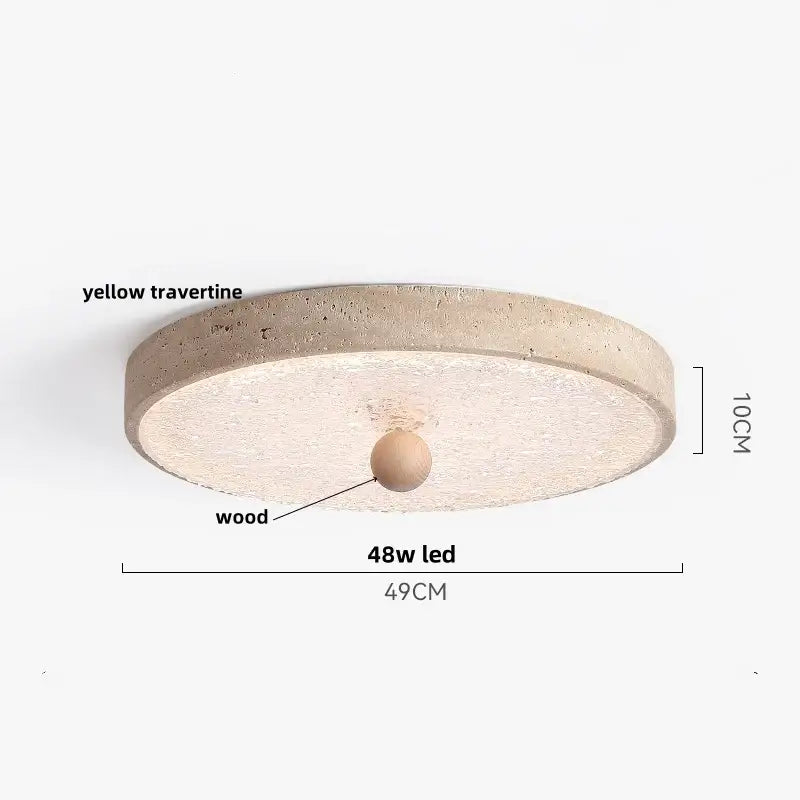 White Stone LED Ceiling