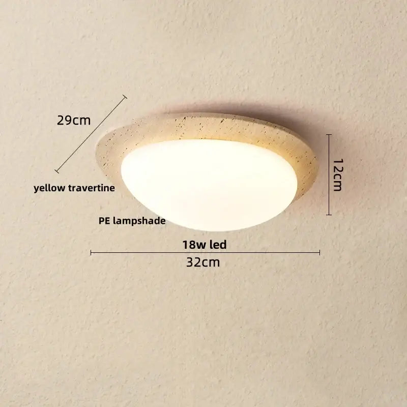 White Stone LED Ceiling