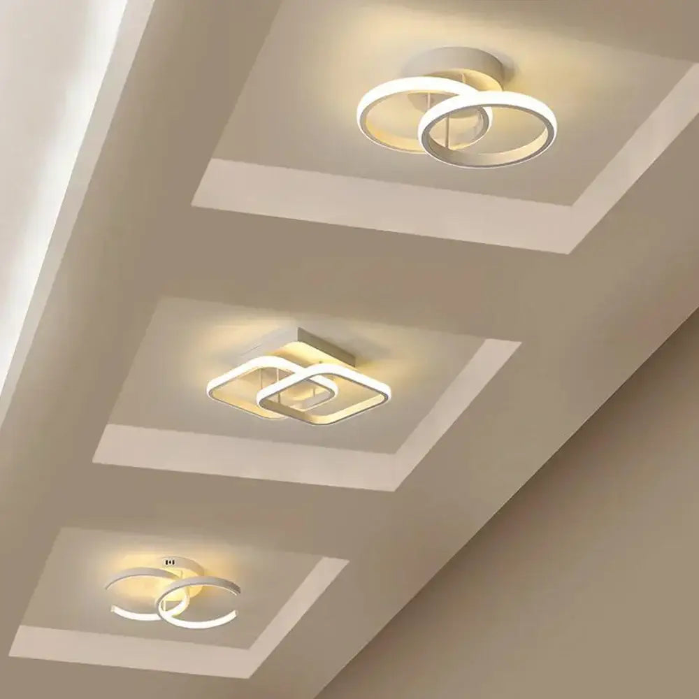 Black White LED Ceiling