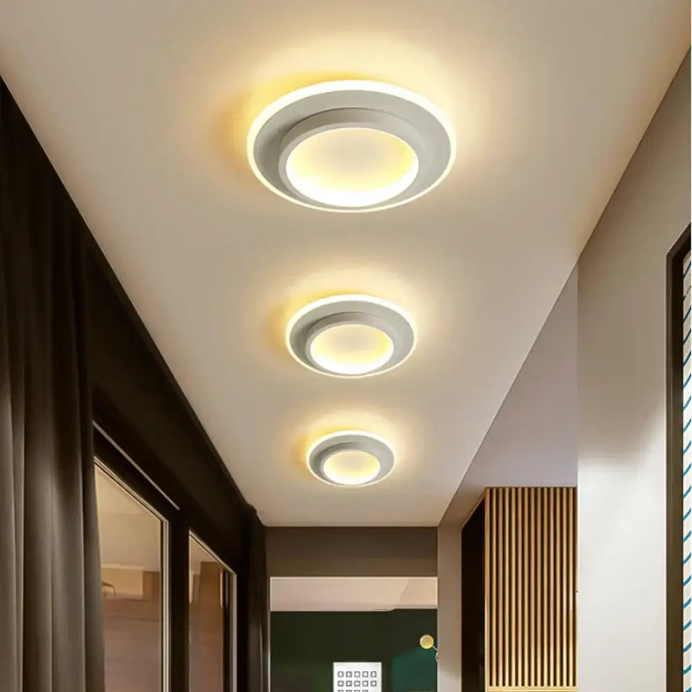 Black White LED Ceiling
