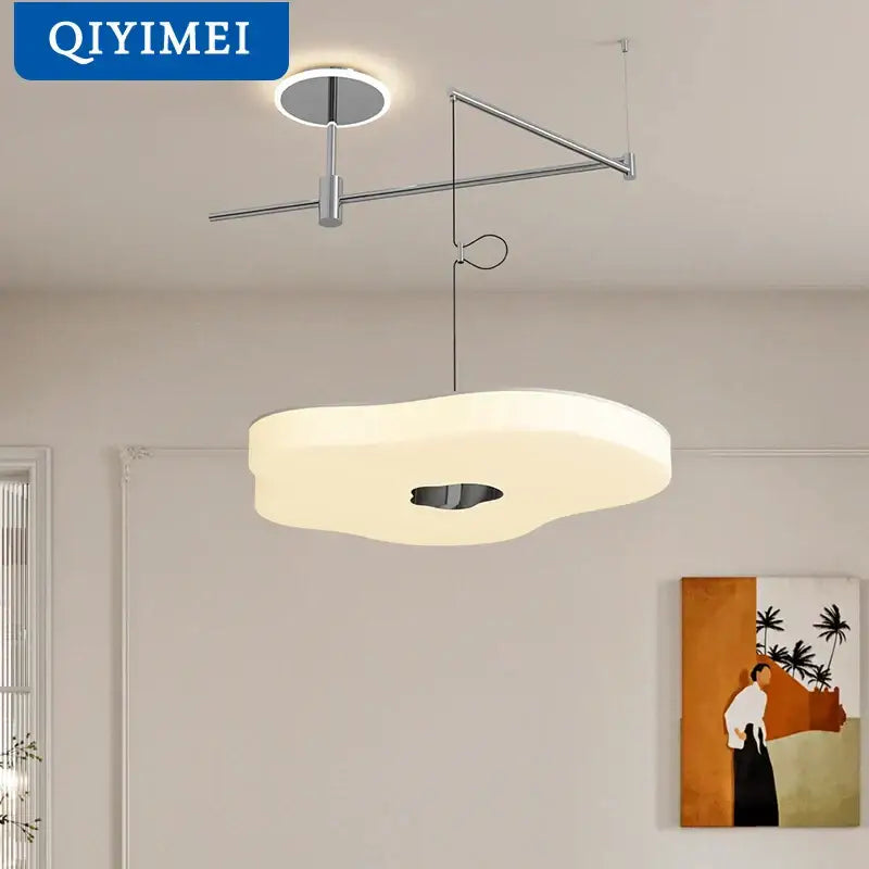 Off-White LED Chandelier