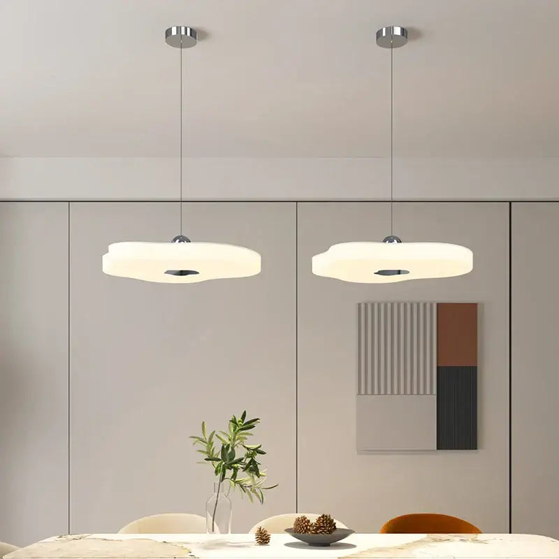 Off-White LED Chandelier