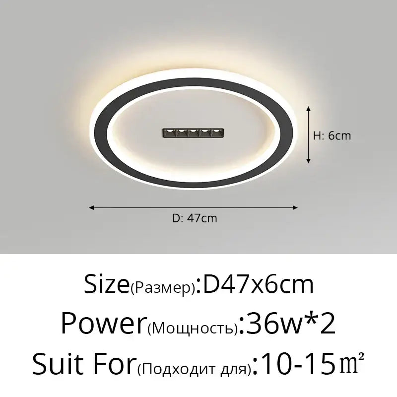 Black LED Chandelier Spotlight