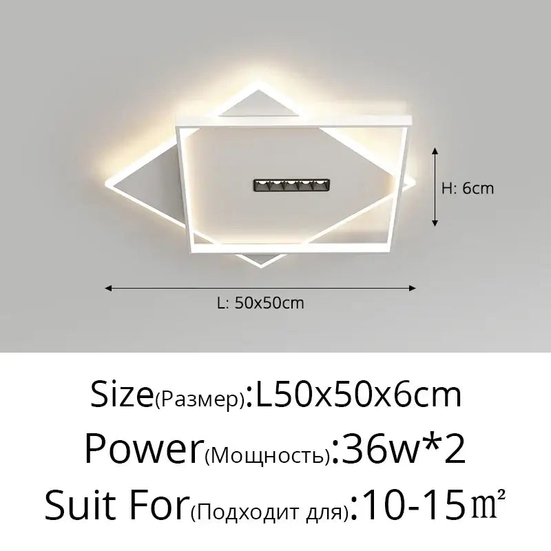 Black LED Chandelier Spotlight