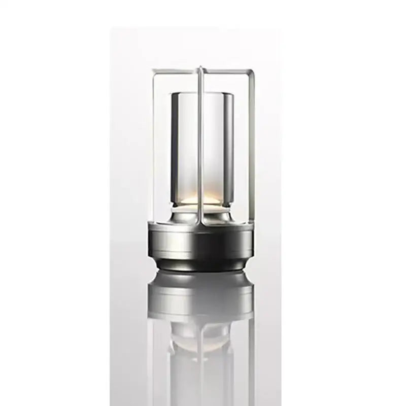 Black LED Crystal Table Lamp