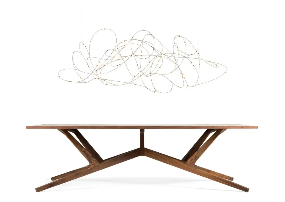 Gold Firefly LED Chandelier