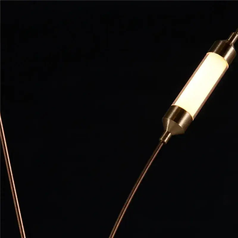 Gold Firefly LED Chandelier