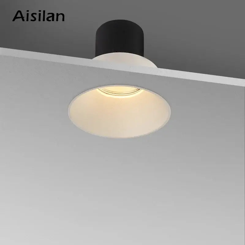 Gray Frameless LED Downlight