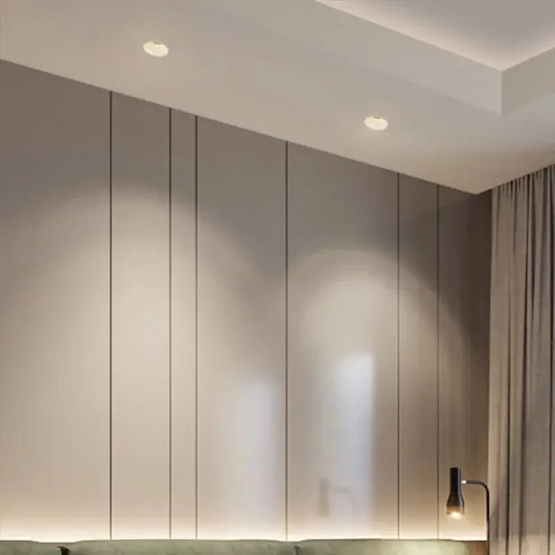 Gray Frameless LED Downlight