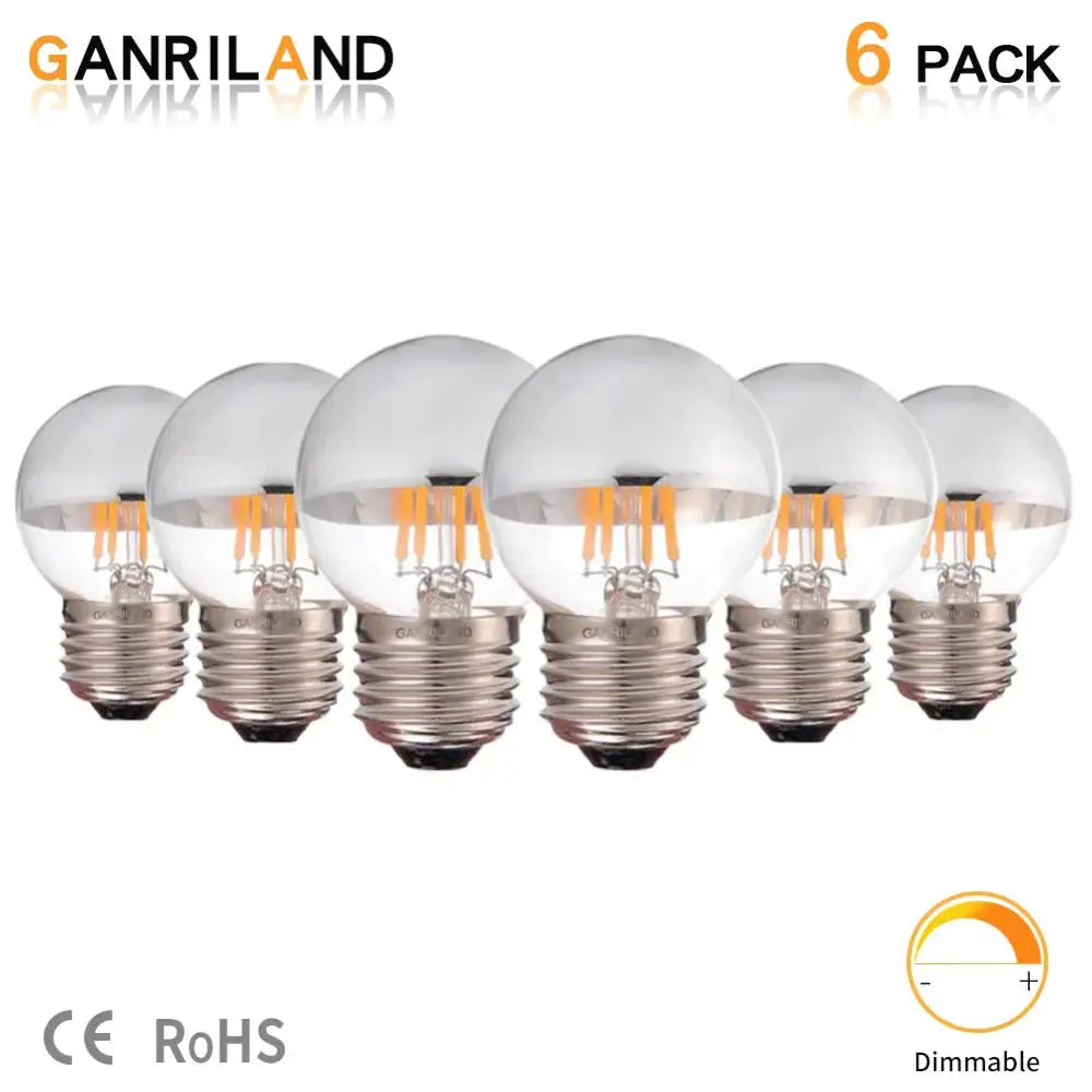 Silver Dimmable LED Bulb