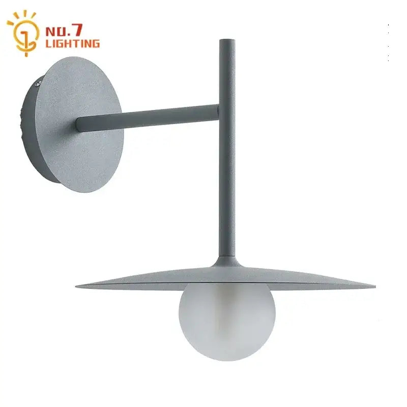Gray Black G9 Wall Lamp