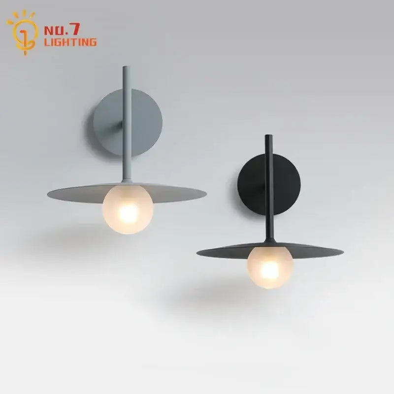 Gray Black G9 Wall Lamp