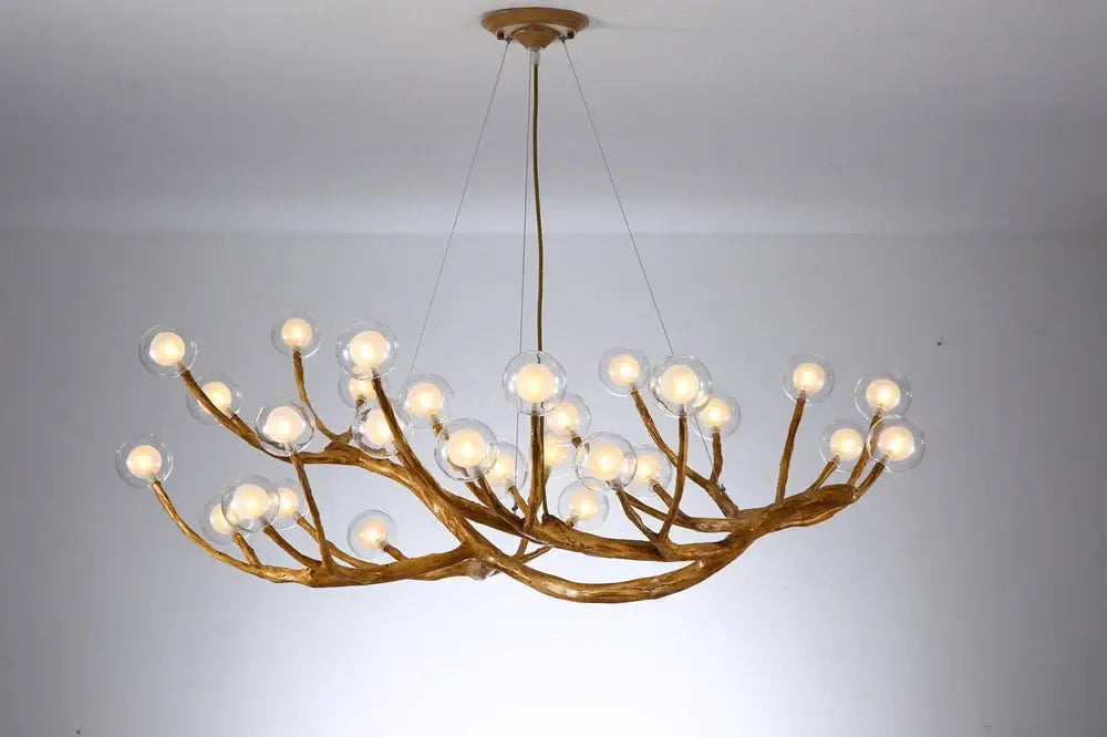 Bronze Bubble Chandelier Light