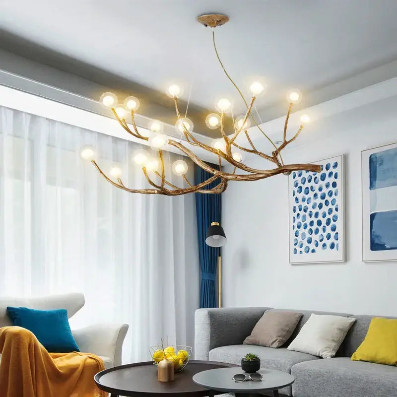 Bronze Bubble Chandelier Light