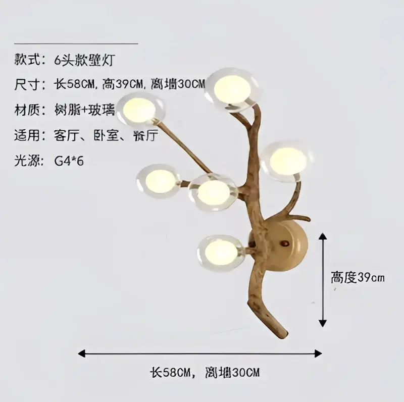 Bronze Bubble Chandelier Light