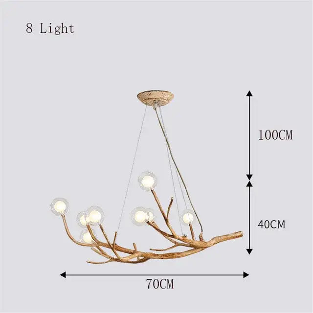 Bronze Bubble Chandelier Light