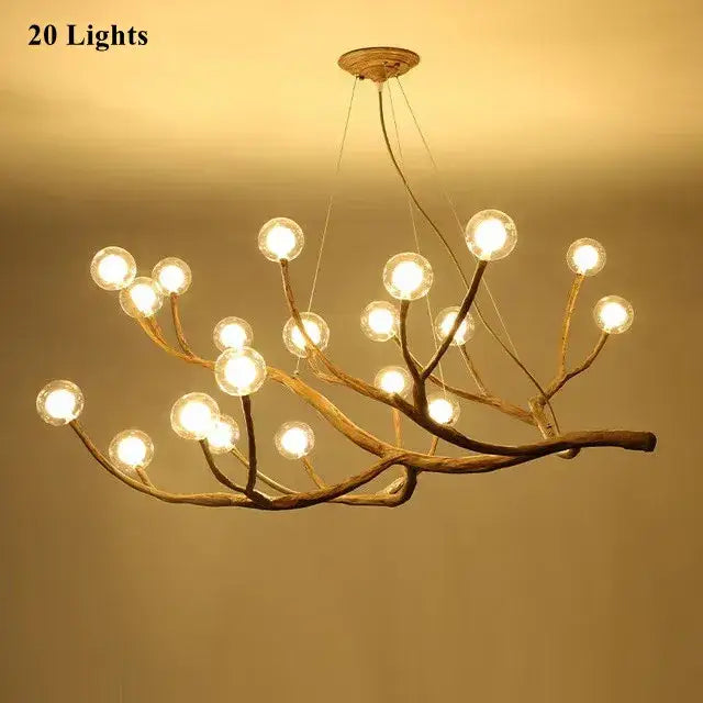 Bronze Bubble Chandelier Light