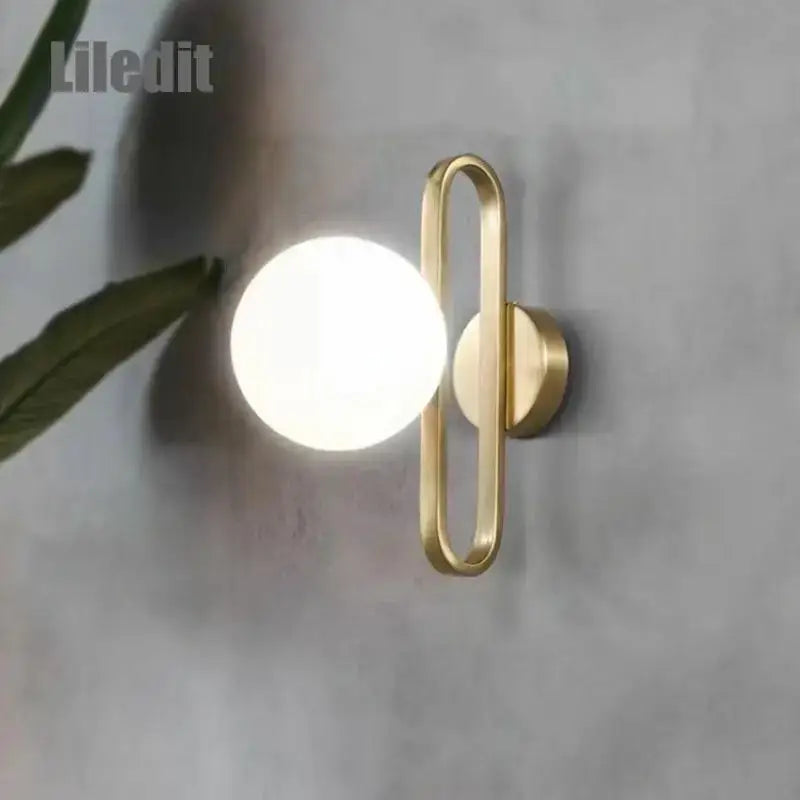 Glass Wall Sconce