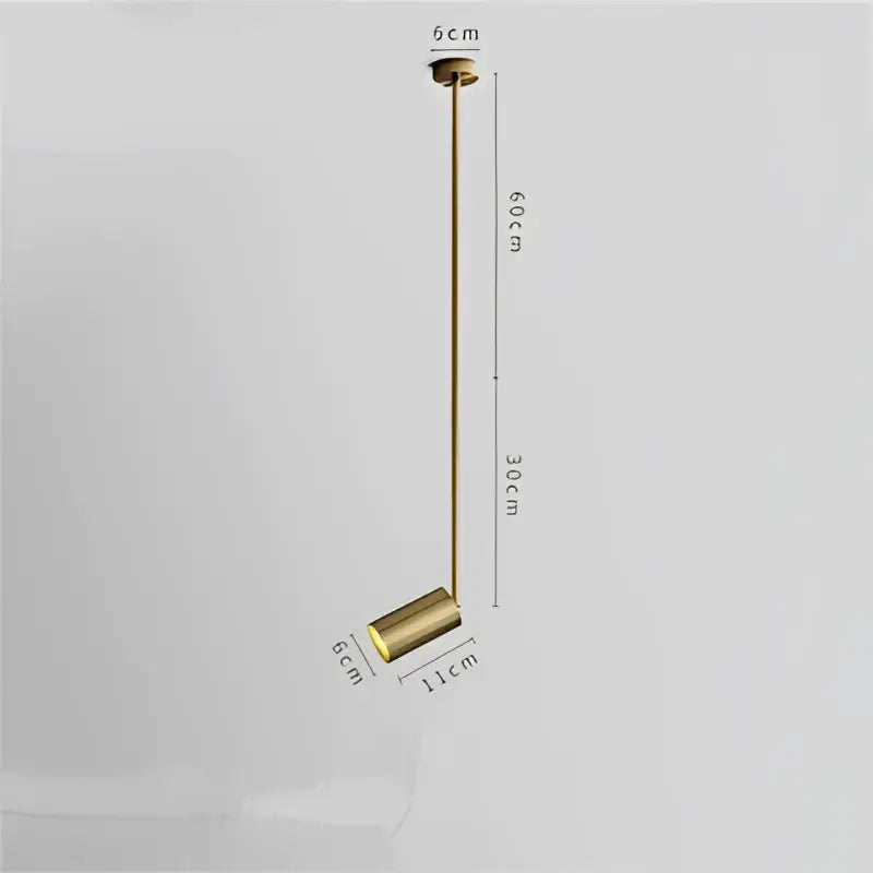 Brass Ceiling Spotlight