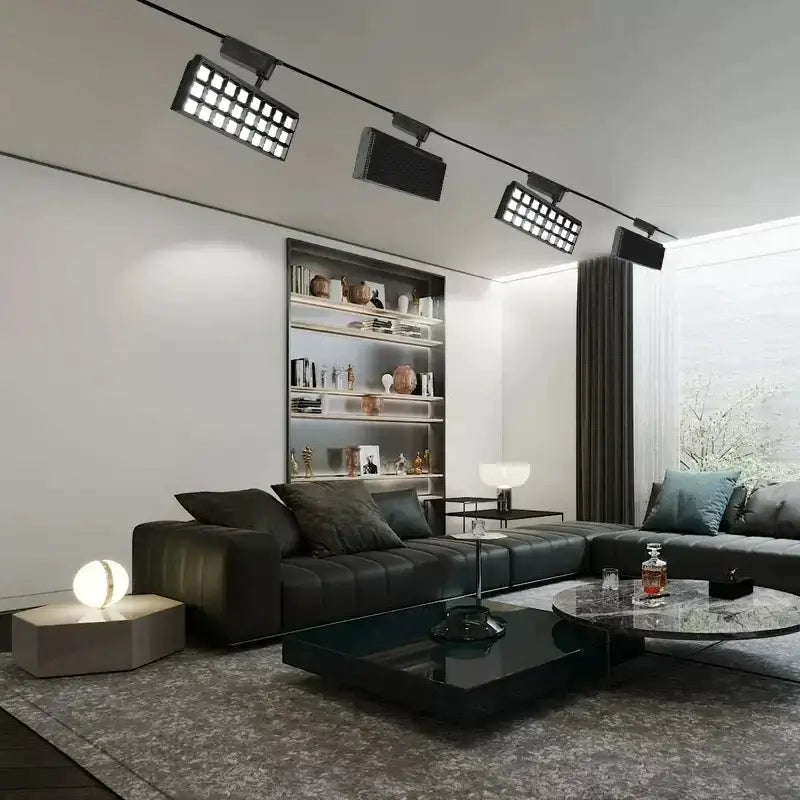 Black LED Track Light