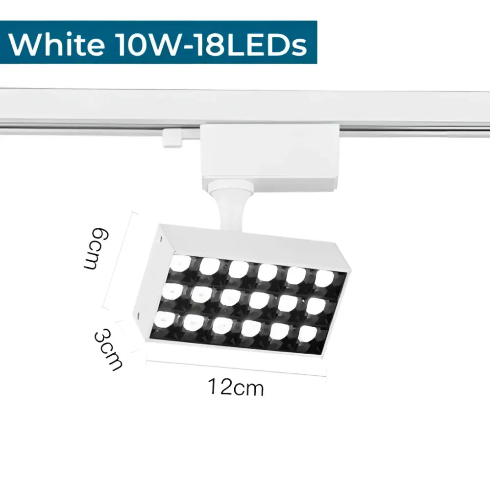 Black LED Track Light