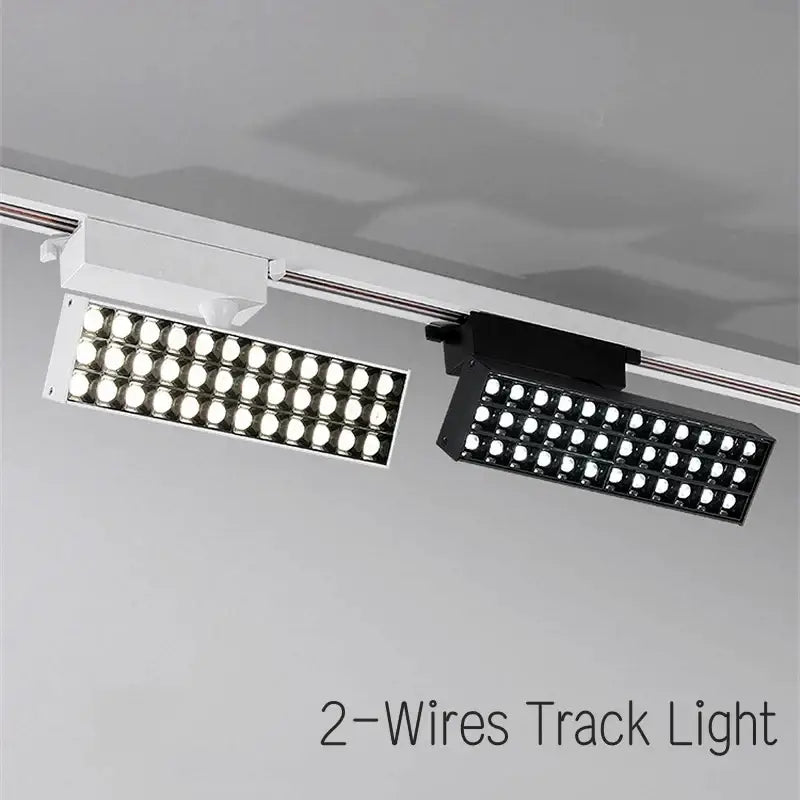 Black LED Track Light