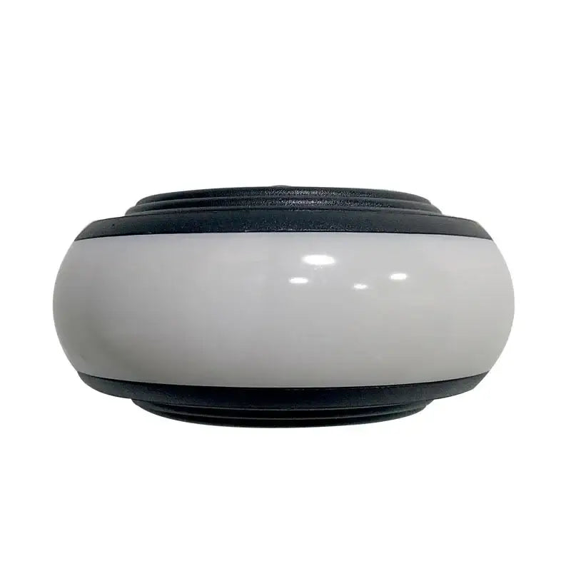 Black Half-Round Staircase Light