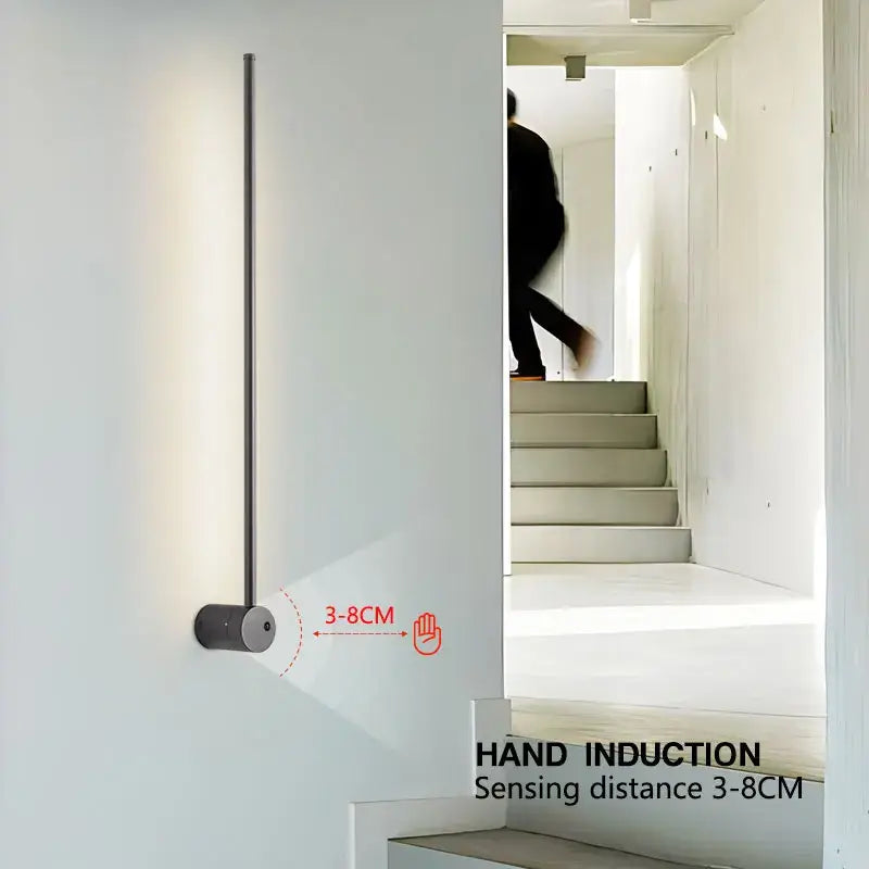 Copper Induction Wall Light
