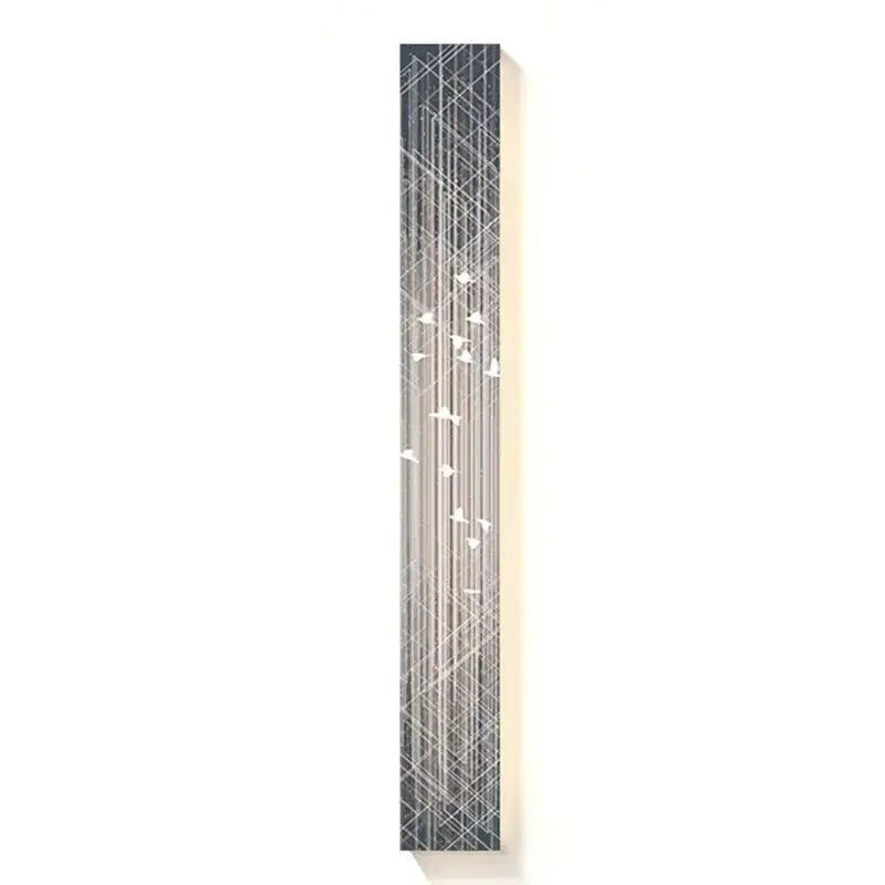 Gold LED Abstract Artwork