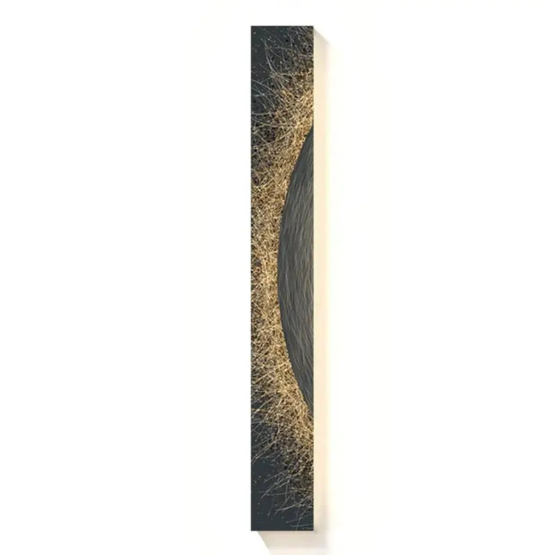 Gold LED Abstract Artwork