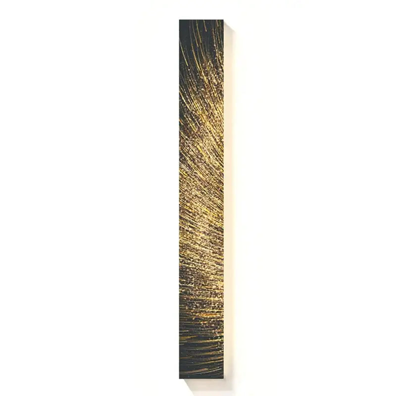 Gold LED Abstract Artwork