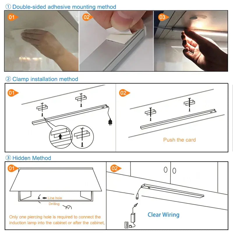 White LED Motion Light