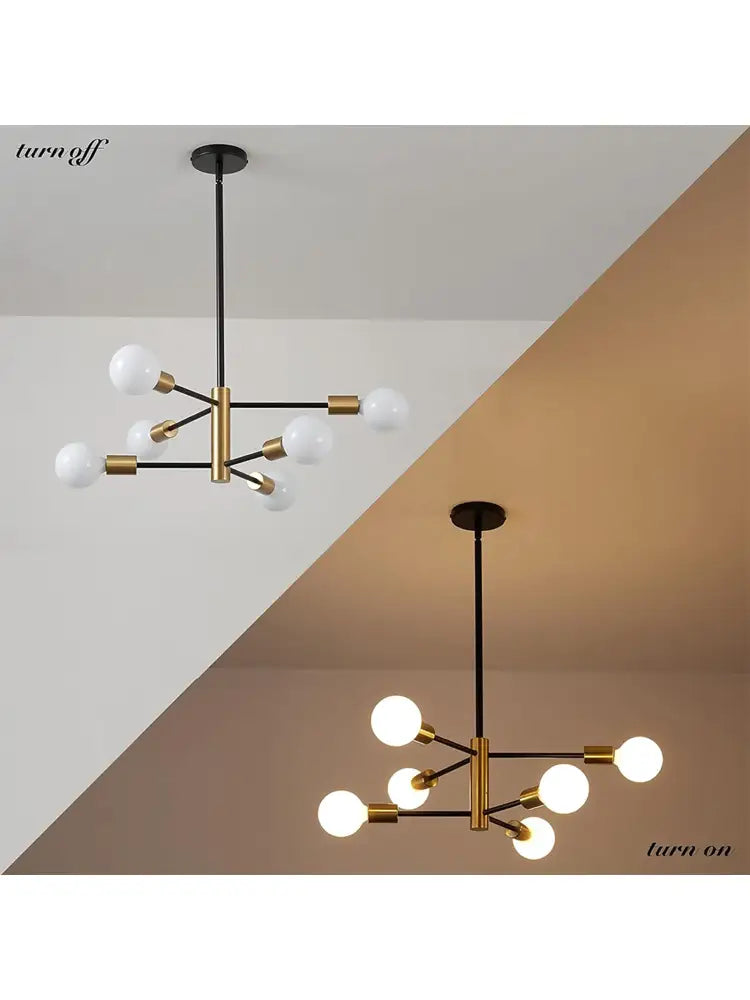 Black Magic Bean Chandelier