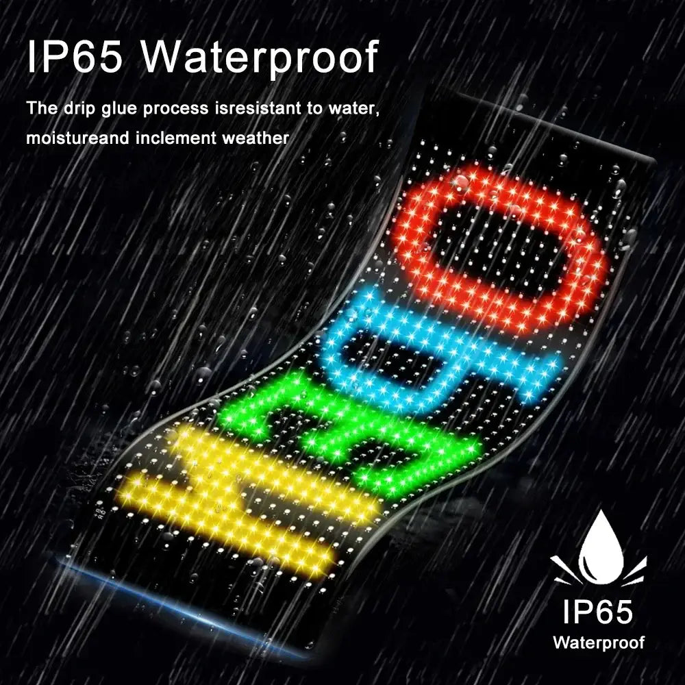 Red Blue LED Matrix Panel