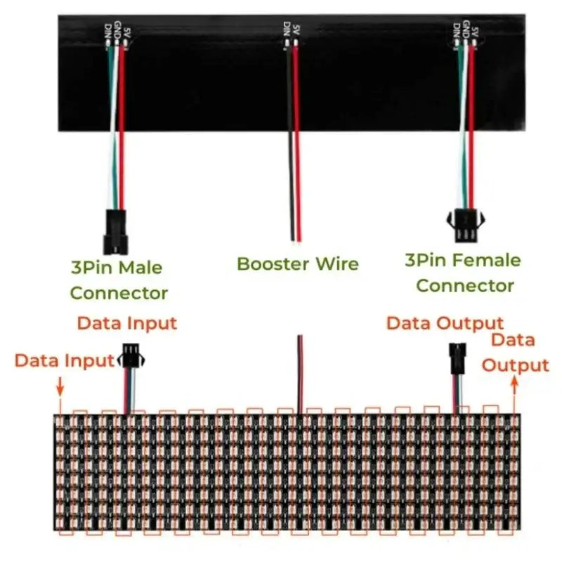 LED Matrix Panel Light