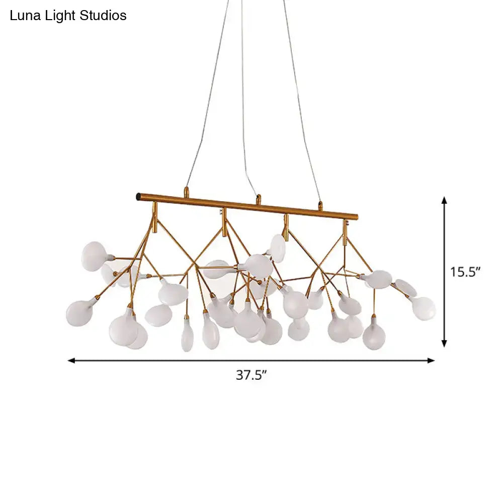 Gold Branch Chandelier