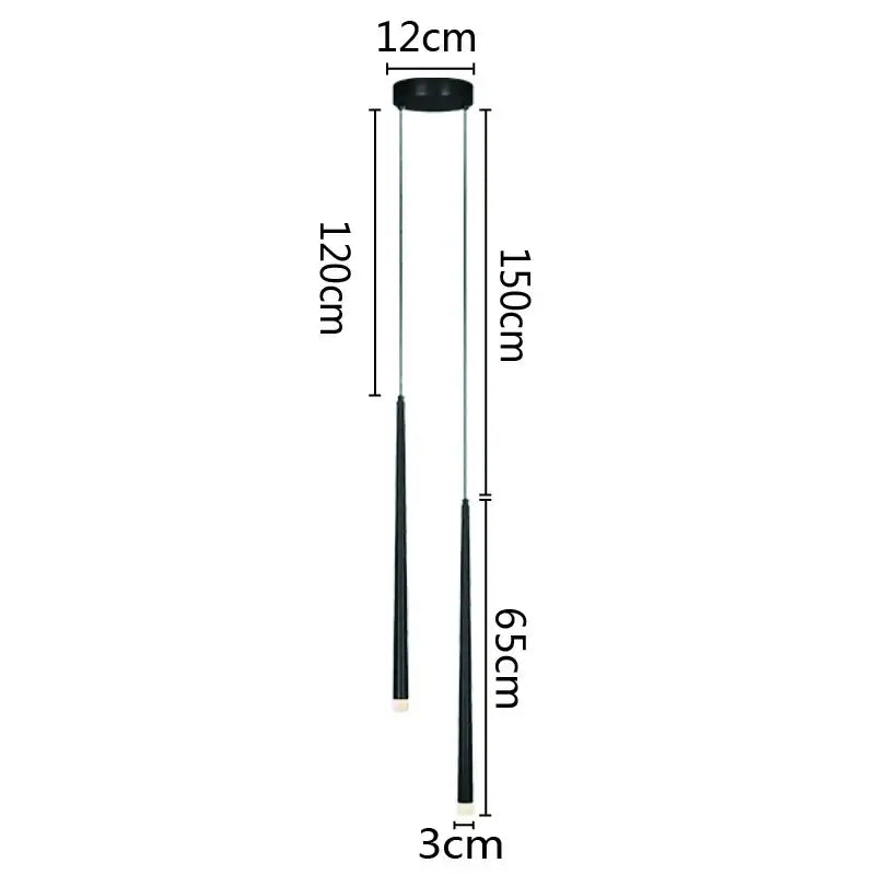 Black White Pendant Lamp