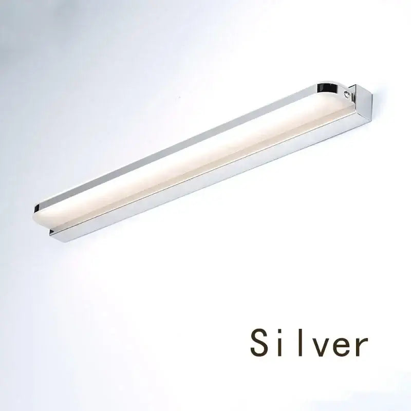 Chrome Mirror Vanity Light