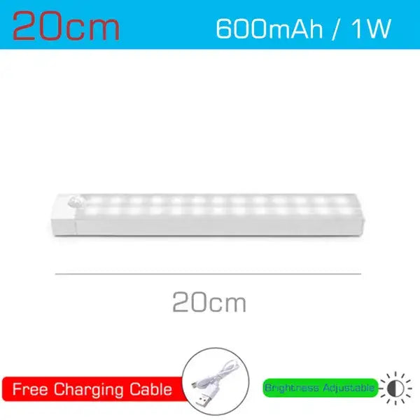 White Motion Sensor Light Bar