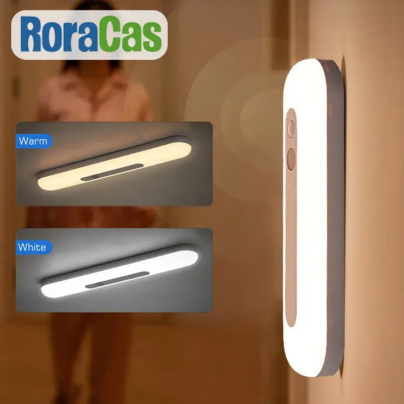 White Motion Sensor Lamp
