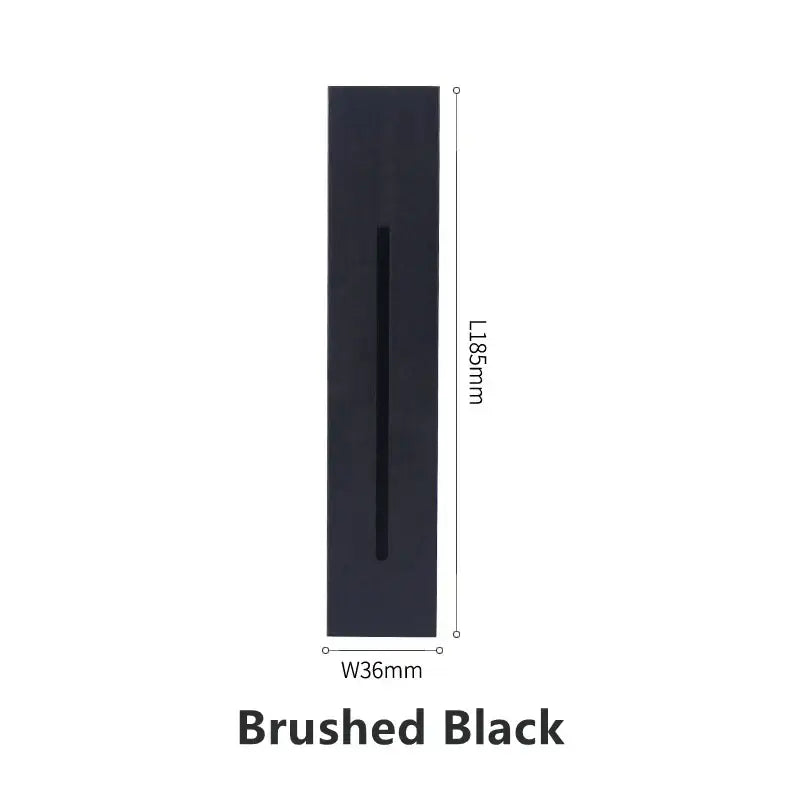 Silver LED Sensor Wall Lamp