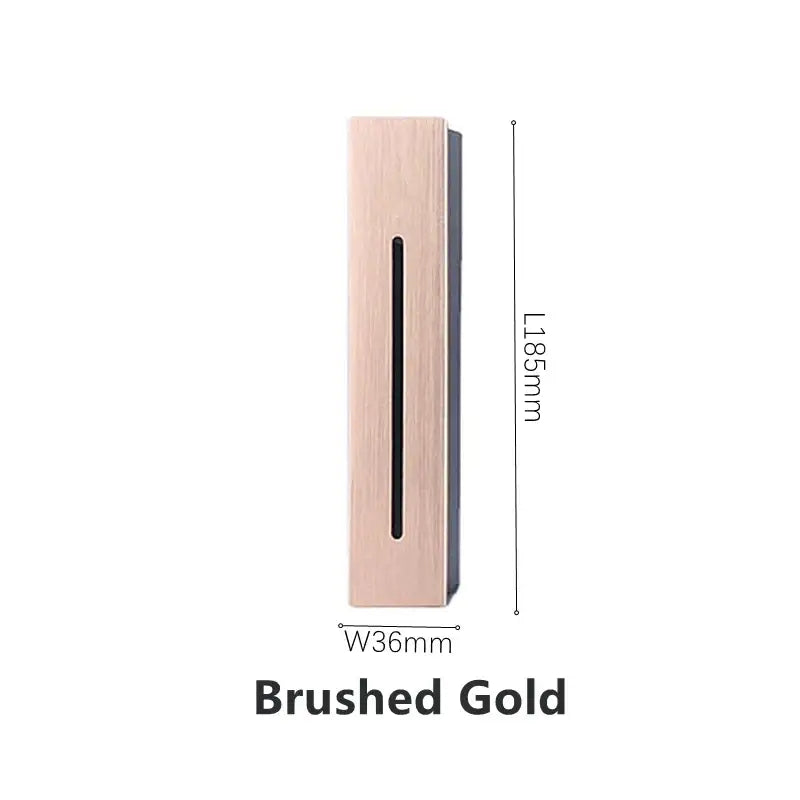 Silver LED Sensor Wall Lamp
