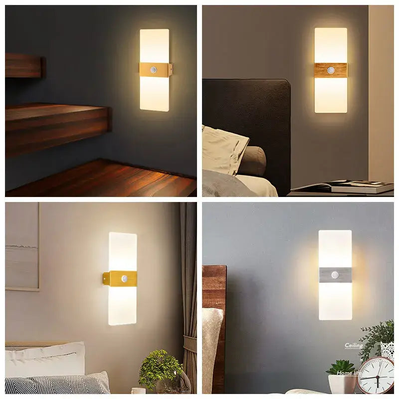 Gold Motion Sensor Light